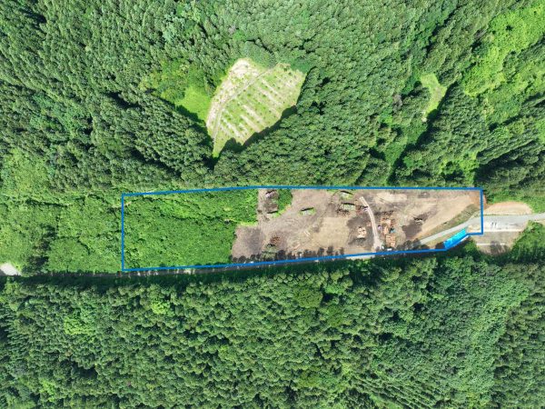 朝日温海道路　板屋越地区改良その3工事 写真